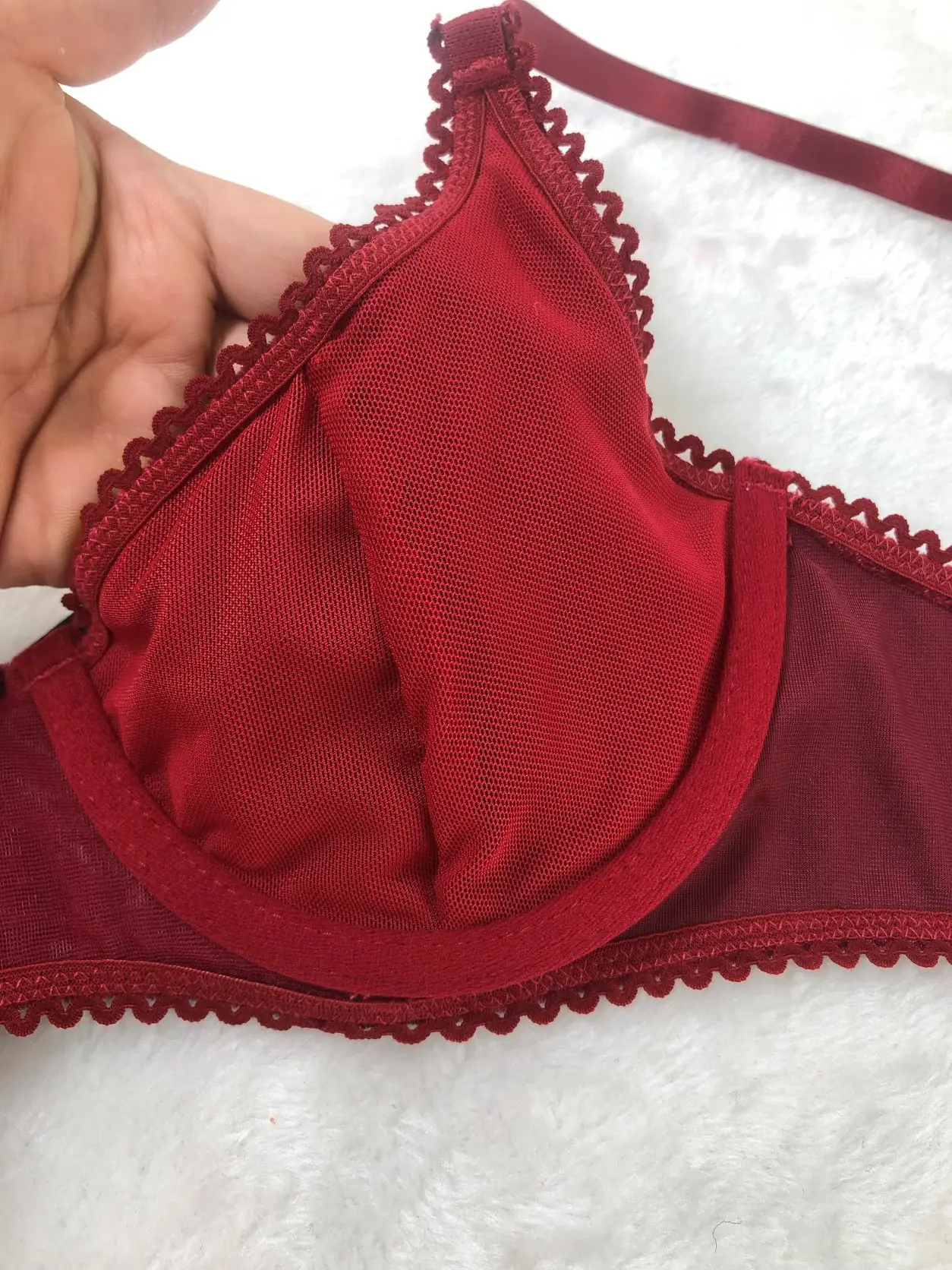 High Quality Red T-back Tight Bra