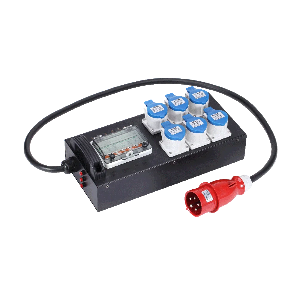 Stage Power Distribution Box 5P 32A Input 6x16A CEE Power Box