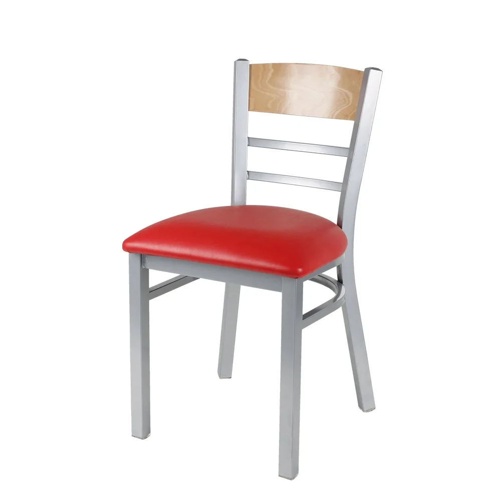 Бренд TSXY Silla Del Ocio Sillas металлическое обеденное кресло с текстурой древесины мебель для столовой дома доступны в пластиковых