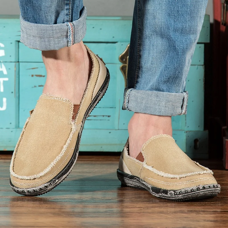 Shop Our Best Seller Dropship Men's Jeans Loafer Shoes - Main Image