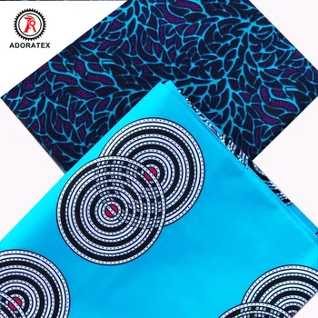 Best selling african wholesale Java polyester fabric wax print fabric african ankara fabric