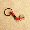Without gourd-red rope five emperor key chain