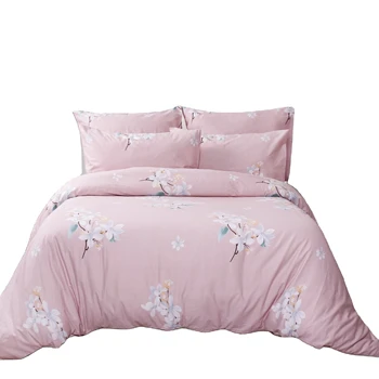 100% cotton bedding printed bed sheet wholesale cheap duvet cover sets customized bedlinen bedding set quilt comforter set