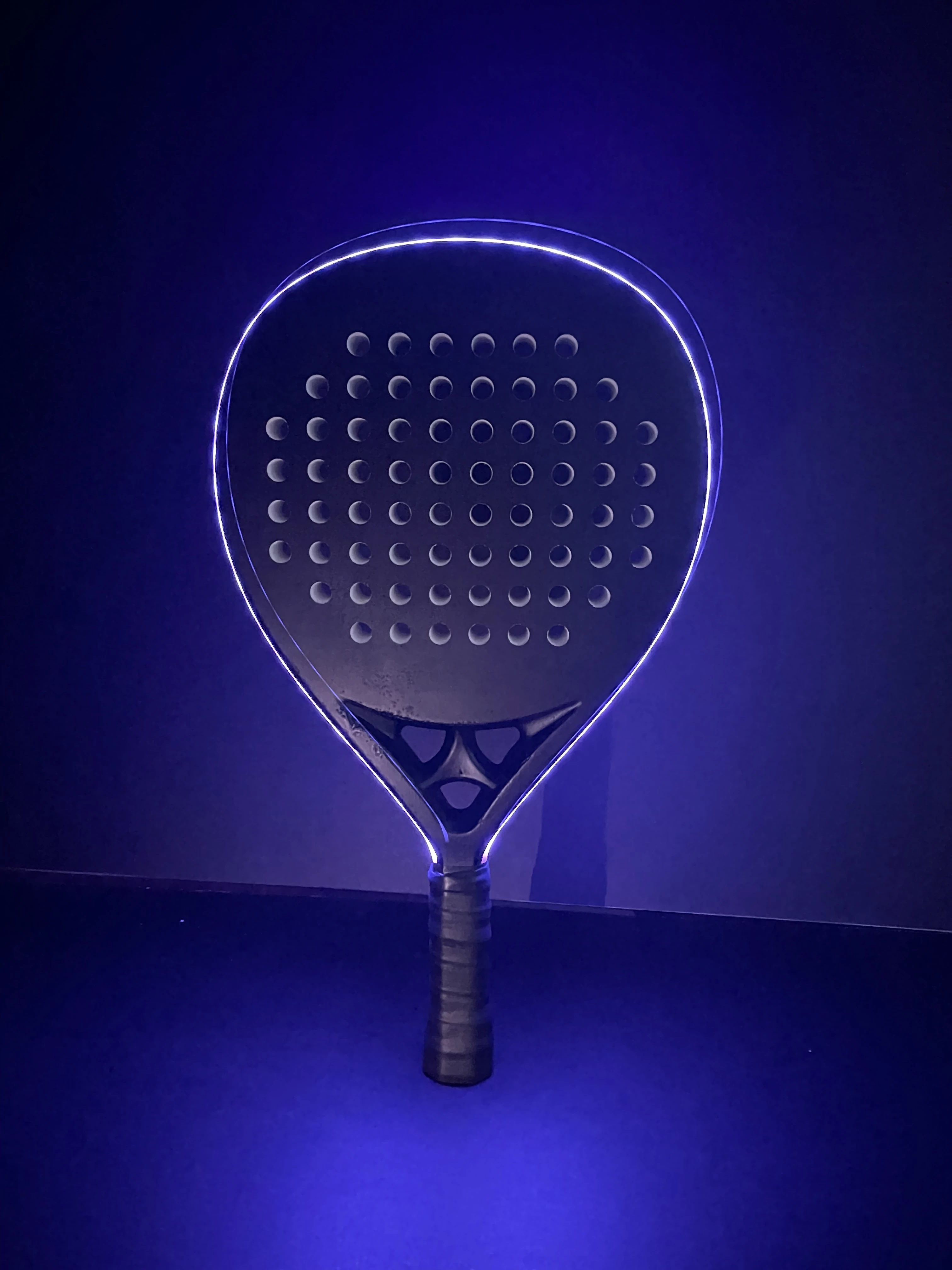 2024 LED Light-up Paddle Tennis Racquet - 18K Carbon Padel Racket