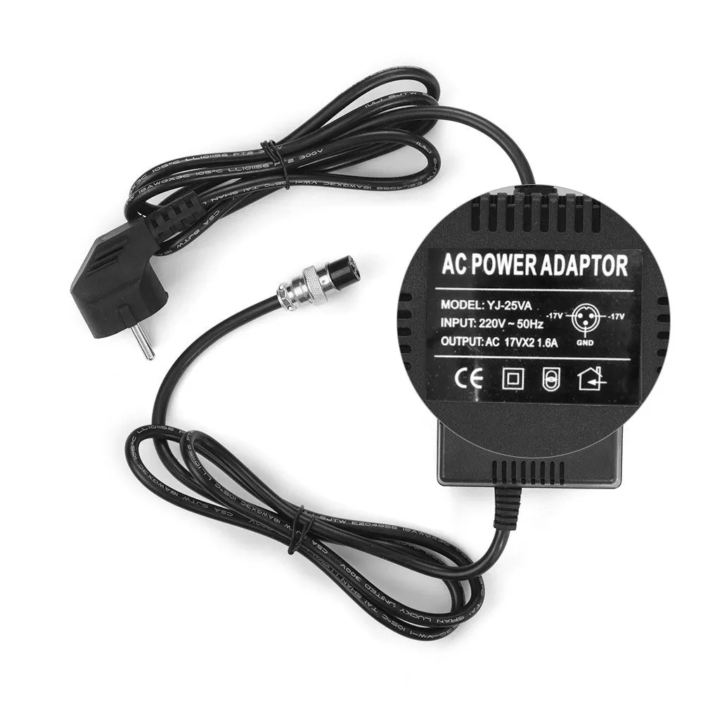 ヤマハMG16/6FX用ミキシングコンソール電源アダプター 18V 1600mA