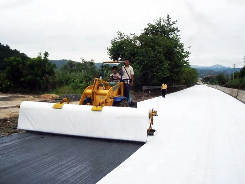 Non Woven Geotextile Fabric Geotextile Landscape Fabric for Road and Railway Construction