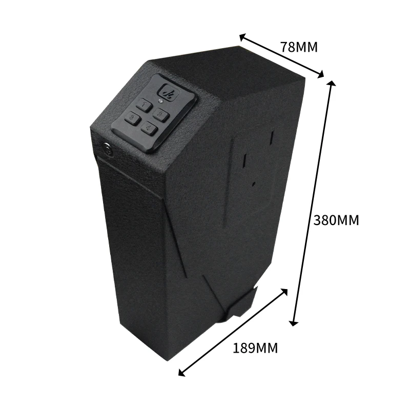 Digital Lock  Safe Box Dropdown Handgun Safe Gun Box Hidden Safe Gun Safe