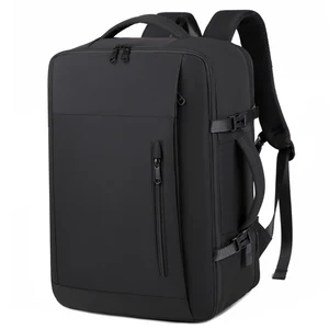 OMASKA Wholesale Fashion Laptop Bags Polyester Men 17 Inch Waterproof Business Computer Backpack