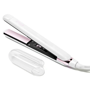 Professional Hair Straightener Hair Curler PTC Heater Fast Flat Iron Anti-Scal Coating Plate Ceramic Hair Straightener