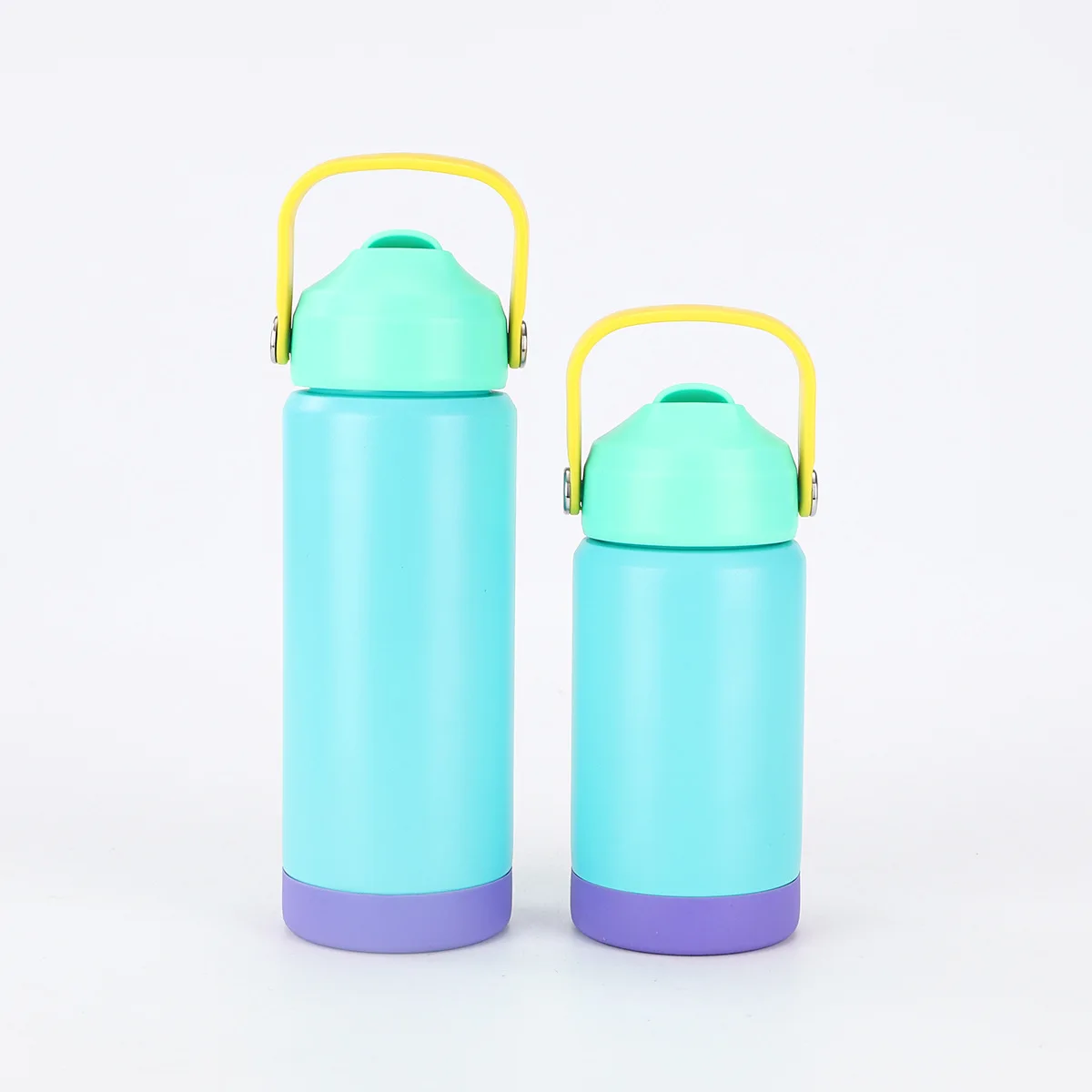 School Water Bottle 500ml Vacuum Flask Big Mouth for Double-wall 304 Stainless Steel Durable Leakproof BPA Free 12-24hr