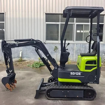 Household agricultural commercial small excavator 0.8t 1t 1.5t 2t 2.5t indoor ground excavation micro hook machine