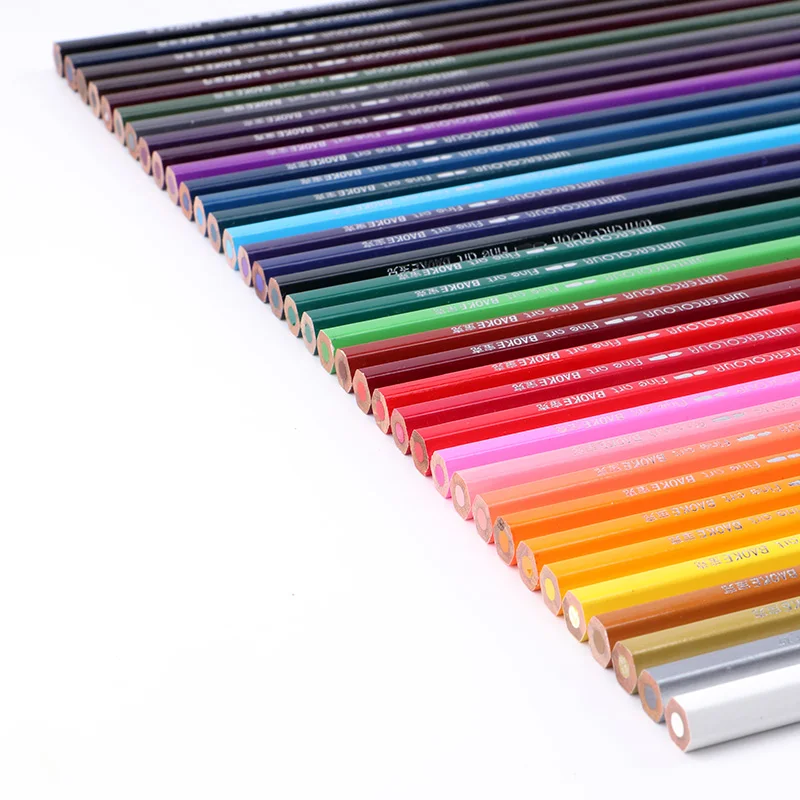 Set 48 Matite Colorate Esagonali - Professionale Per Adulti E Bambini, Colori Vivaci, Per Disegno E Colorazione