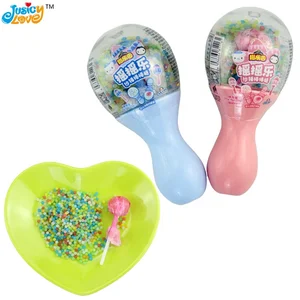 Hot Selling Hammer Shape Toy Fruity Lollipop With Colour Mini Candy