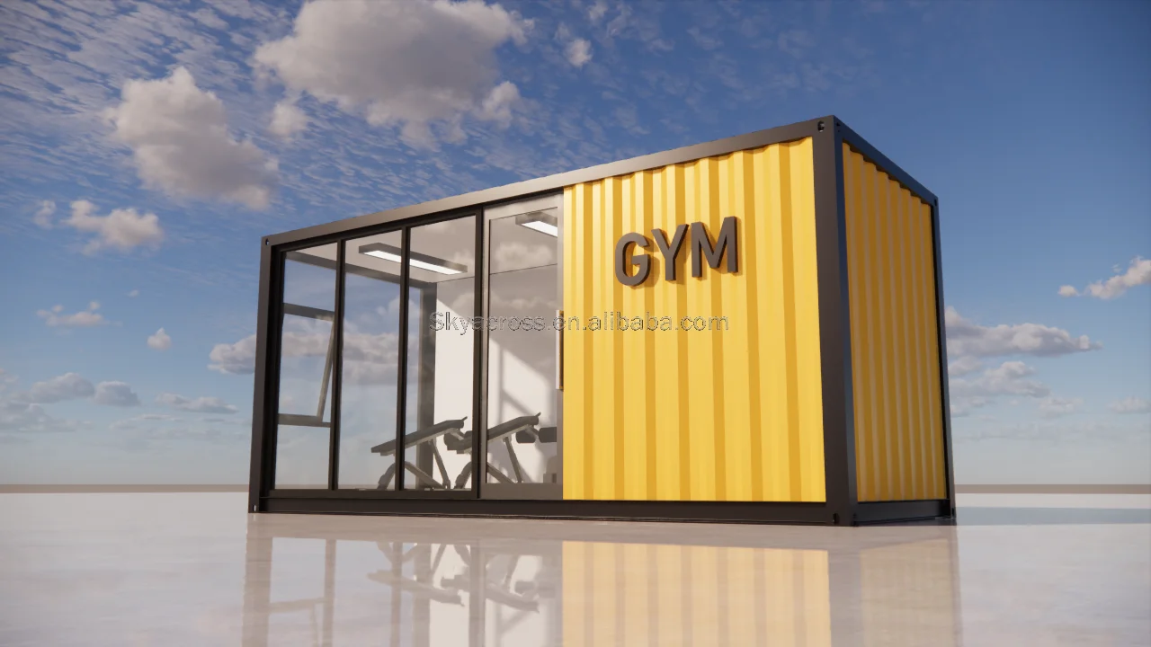 Multifunctional Modular Container Gym for Home Fitness & Outdoor ...