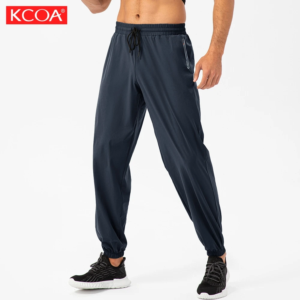 Wholesale Running Sweat Gym Waist Rope Pants for Men Ankle-tied Plain Basketball Fitness Pants