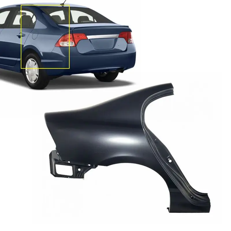 wholesale prices new high quality rear left right fender quarter panel for Honda Civic Sedan 2006-2011