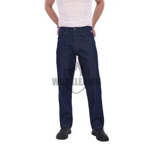 Factory Supply Mechanic Flame Retardant Pants 100%cotton Safety FR Jeans Work Pants