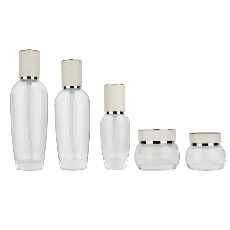 120/100/40ml 50/30g face serum bottle with Cap,opaque/luxury glass bottles, glass bottle spray,glass bottle set,cosmetic bottles