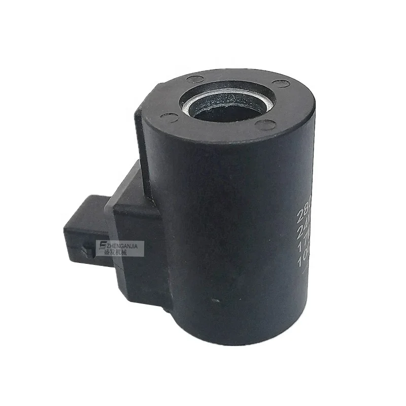 Solenoid Valve Coil 24V 17W for Excavators - 280239/230151 Series