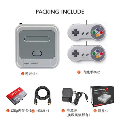 スーパーコンソール-xミニlinuxシステムテレビゲームコンソール 日本公式]Super Console X Mini PC レトロゲーム機とWindowsミニ