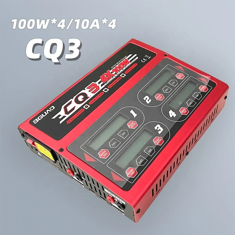 AC/DC CQ3 Battery Charger - Balance and Discharge for Drones