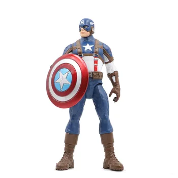 wholesale Marvels action figure Captains America joints movable PVC toys Movies figures anime model