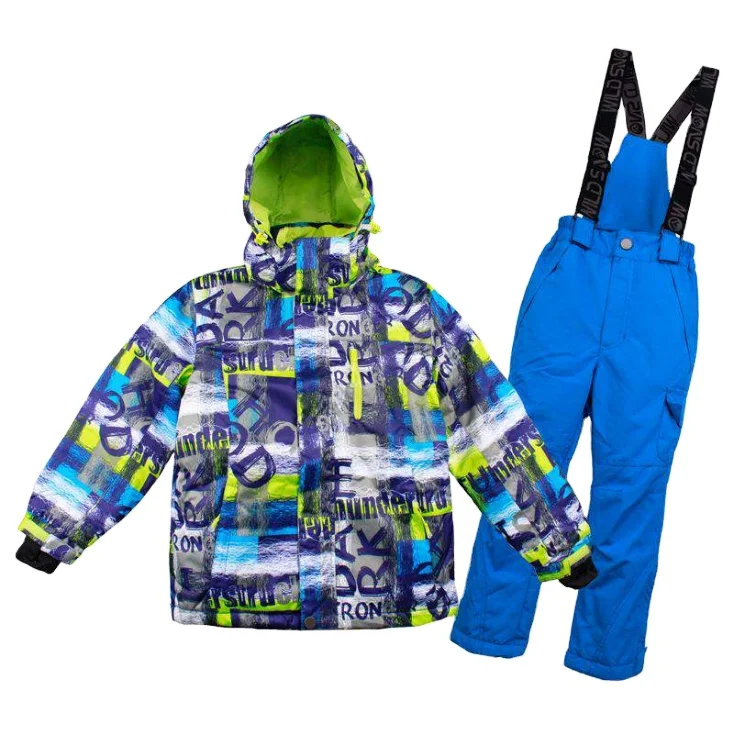 ski bib and jacket set