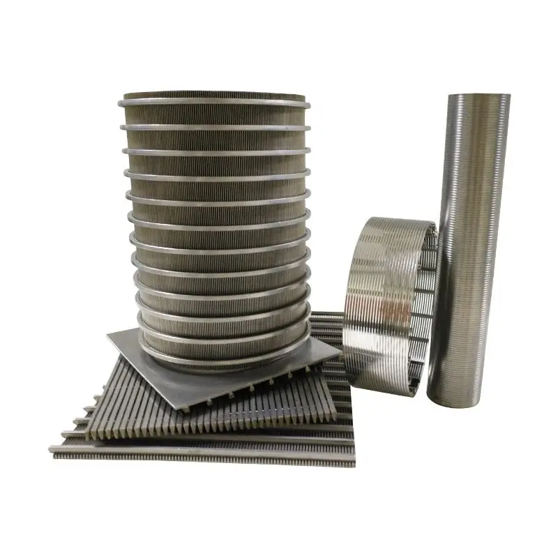 High quality 304 316 Water Filter Pipe Screen  Water Well Screen Filter wedge water screen