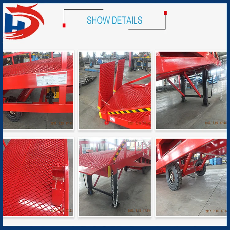 Mobile Hydraulic Container Loading And Unloading Rack Warehousing And ...