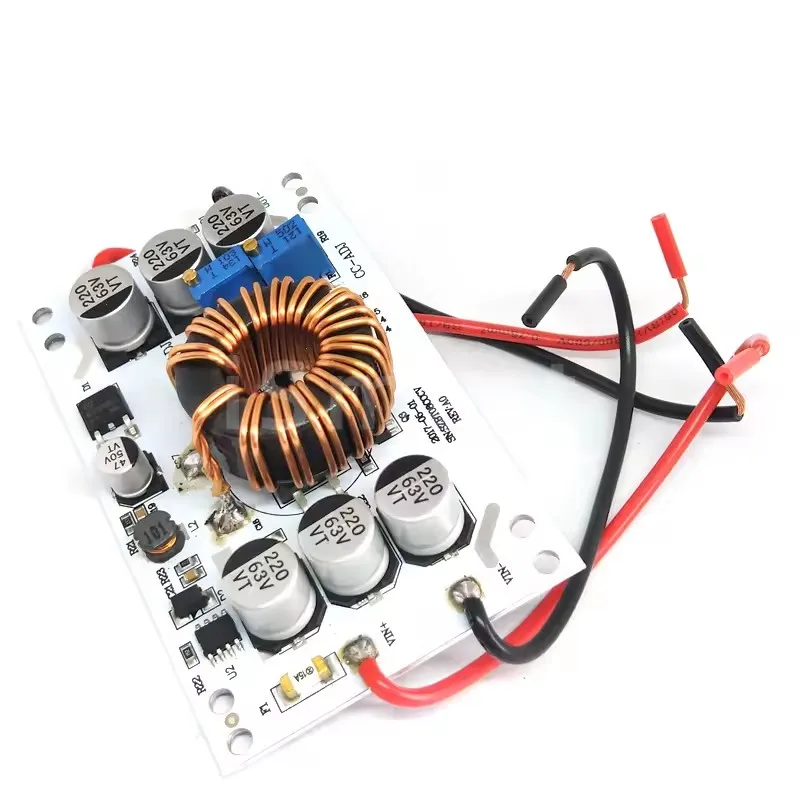 60W DC DC Boost Converter Modul, Step Up mit 3,7V - 18V Eingang, 5V 6V 9V 12V 15V 19,5V Ausgang - Hohe Effizienz bis 94%, Schutzfunktionen, Ideal für