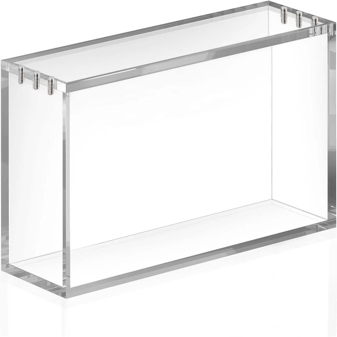 Custom Acrylic Display Case with Polished Magnetic Lid