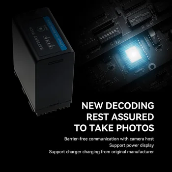 FB BP-A60 14.4V 6700mAh High Capacity  Lithium Ion Battery for Canon EOS C200 C300 MarkII C500 C700 Camera Battery detail image