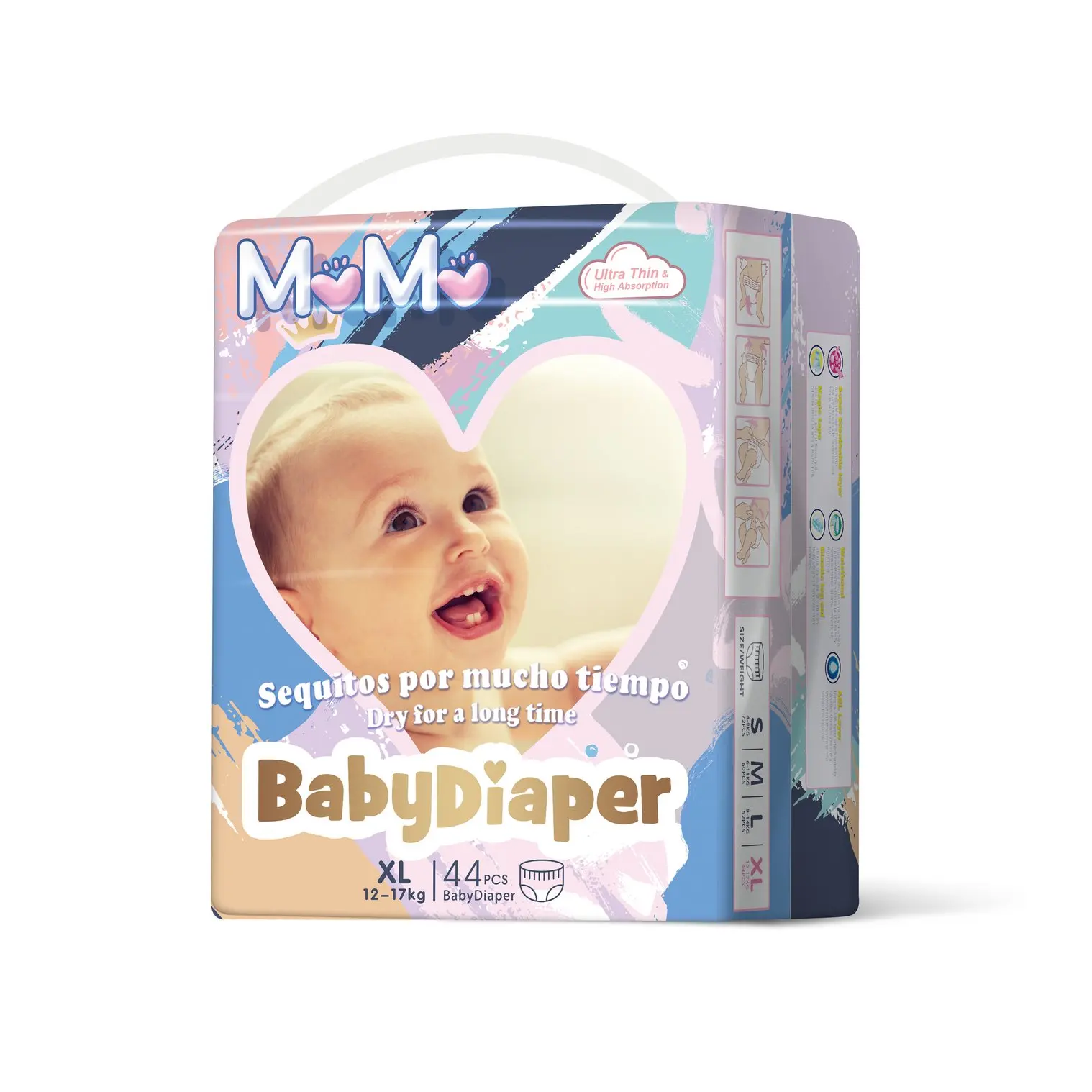 Full Size Baby Goods Day Night Disposable Pull up Pants Baby Diapers, China  Factory Price