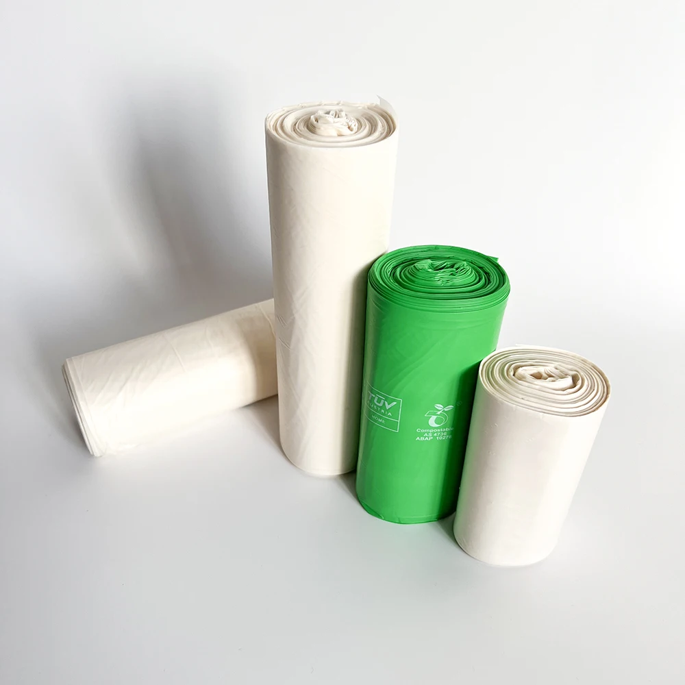 1.2 Gallon Small Compostable Corn Trash Bags Biodegradable 5 Liter ...