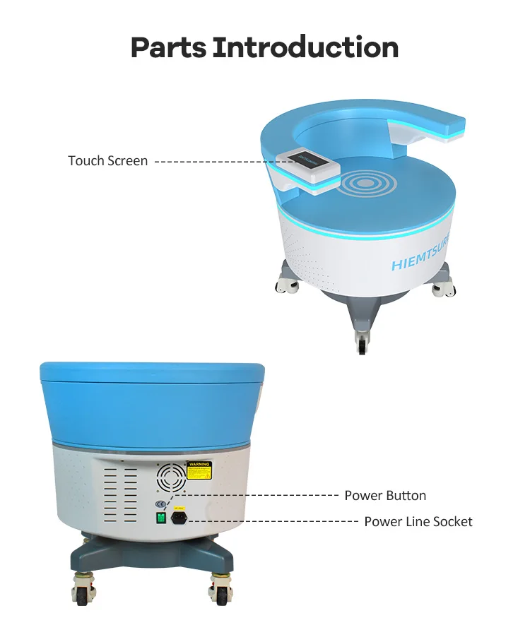 Non Invasive Portable EMS Pelvic Health Pelvic Floor Muscle Chair for Postpartum Repair