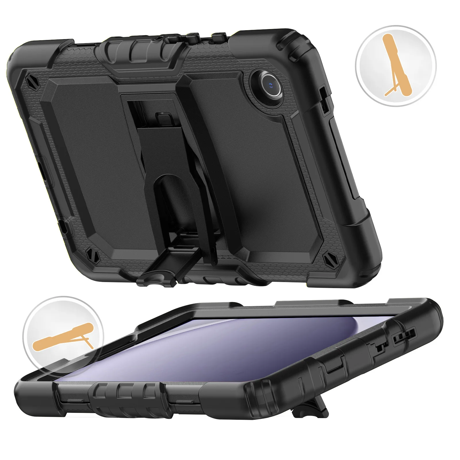 TPU+PC for tablet  case  for ipad 10.9  FE ALF-141 Laudtec Shockproof Rugged Case 3-in-1 tablet Super fall supplier