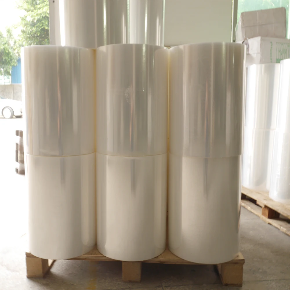 5000m LLDPE Jumbo Roll Clear Jumbo Roll Industrial LLDPE Pallet Stretch Film for Transportation Packing and Shipping Use