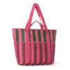 Green rose red stripes