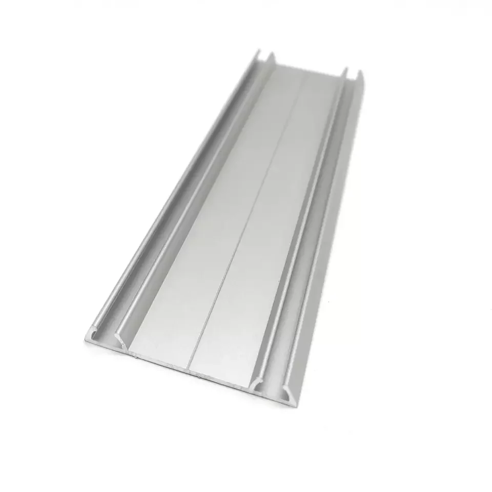 Customized Factory Wardrobe Sliding Door Aluminium Profile wardrobe Bottom Rail/track