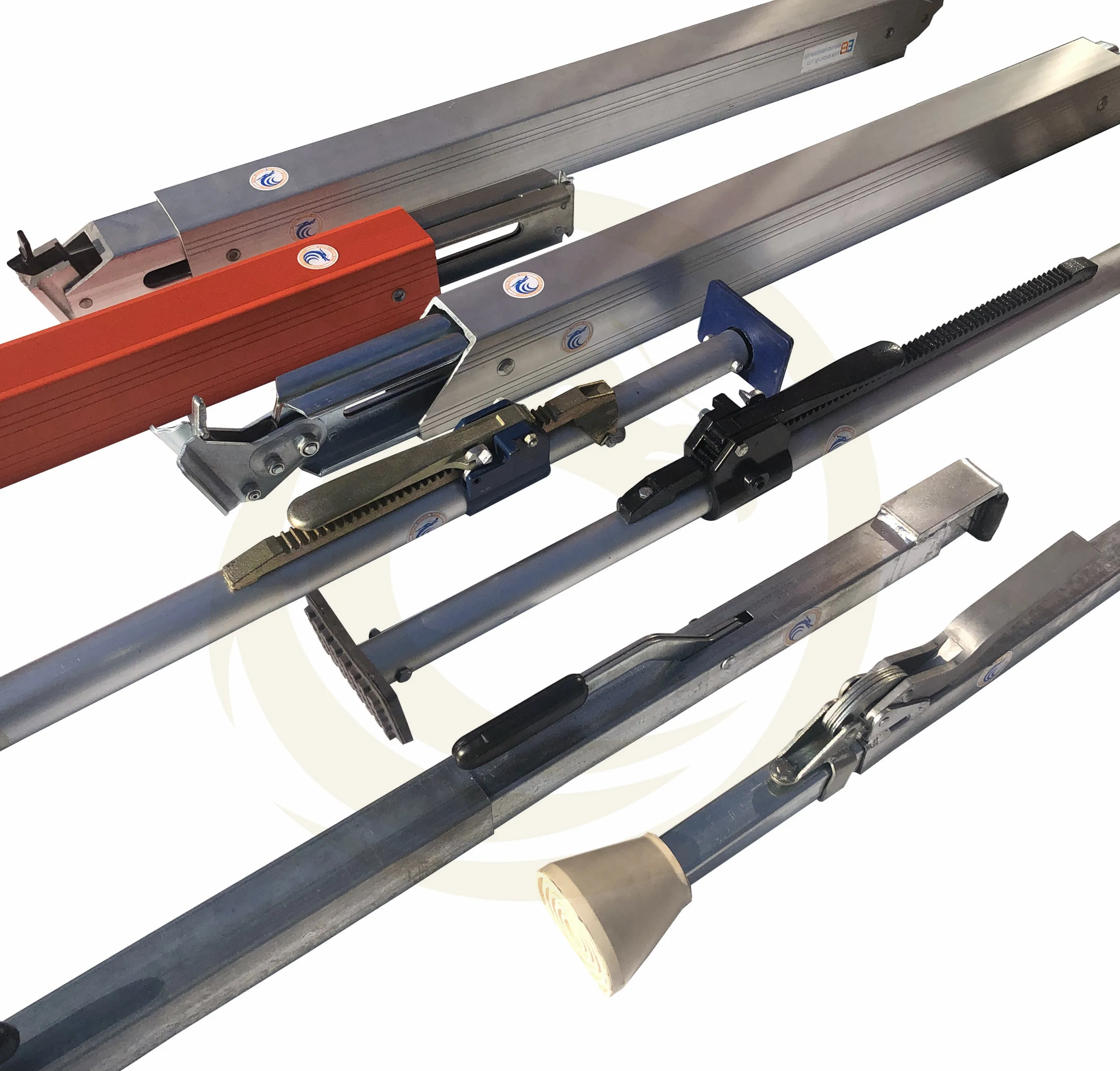 Steel Adjustable Stabilizer Ratcheting Trailer Load Lock Cargo Bar