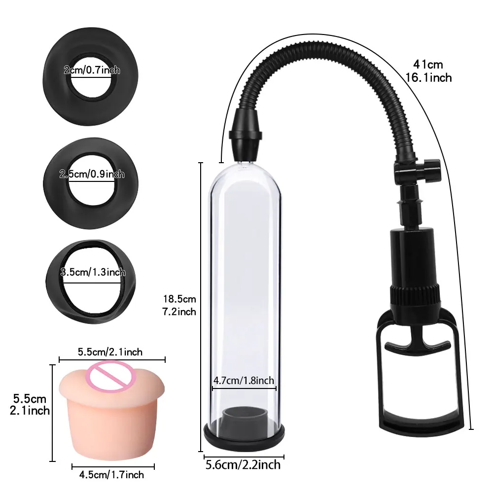 Extender  Juguet Sexual Par Adult Automatic Penis Pump With Gauge Male Vacuum up Penis Enlarge Enlargement