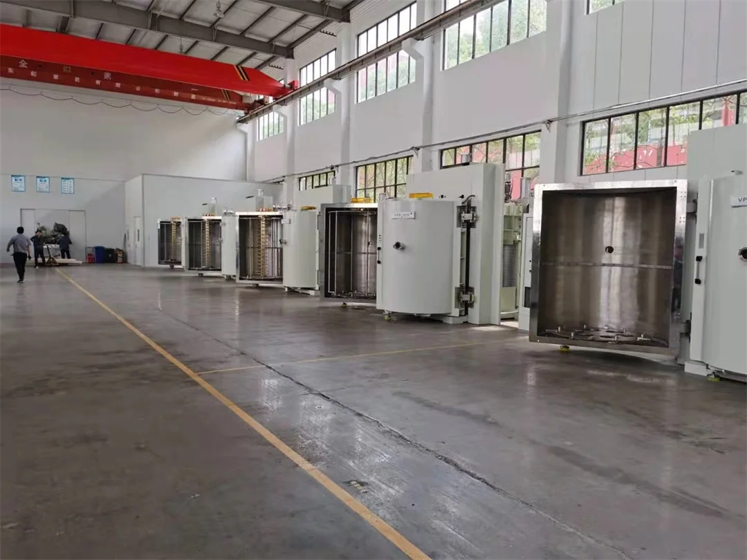 Metal Color AR Vacuum Coating Machine Chamber Size D1800 mm H1800mm Tools Multi Functional Metalizing Machinery