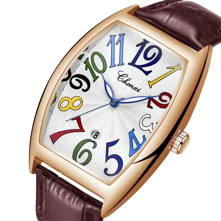 CHENXI 8217 New Trending Quartz Watch for Men Bulk Buying Reloj Para Hombre Mens Style Clock Calendar Luminous Hands Wristwatch