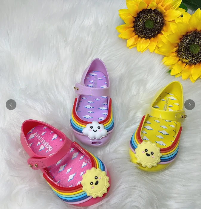 Mini melissa rainbow on sale shoes