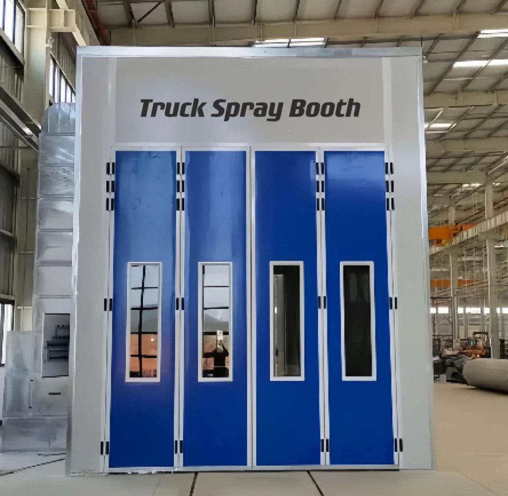 15m Large Truck And Bus Spray Booth Hot Selling Big Spray Paint Room ...