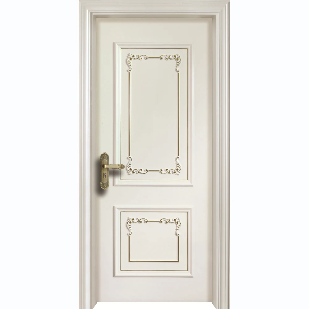 Door Professional Manufacturer Paint Colors Promotion Custom Interior Room Door Luxury Interior Doors for Houses