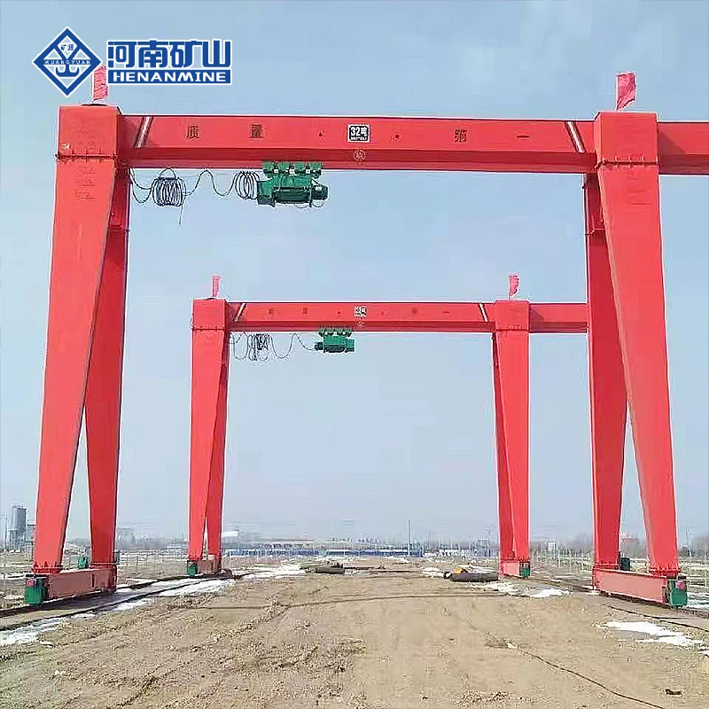 Steel Structure Portal Customizable 5 10 15 16 Tons  MH Type Single Girder Gantry Crane