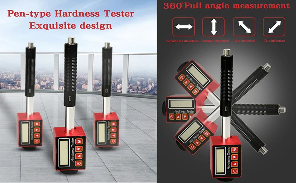 Lpad H110 Portable Digital Hardness Tester Price With Pen Type