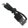 20CM Black 2-core Copper Type-C