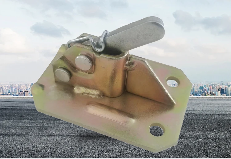 Hot Sale Products Welding Metal Spring Rapid Clamps 4 Holes Pressed Fast Clamp for Telescopic Poles